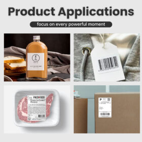 100mm x 75mm / 4x3 inch Direct Thermal Barcode Label Sticker - 500pcs per roll - Image 6