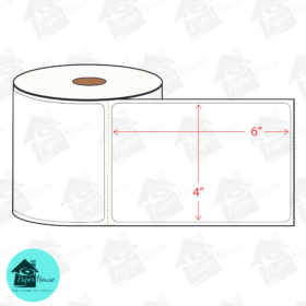 100mm x 150mm / 4 x 6 inch Thermal Transfer Barcode Label Sticker - Image 2