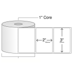 50mm x 75mm Direct Thermal Barcode Label Sticker