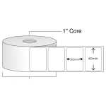 40mm x 30mm Direct Thermal Barcode Label Sticker