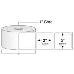 50mm x 50mm / 2 x 2inch Direct Thermal Barcode Label Sticker