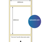 100mm x 150mm / 4 x 6 inch Thermal Transfer Barcode Label Sticker - Image 2