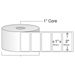 50mm x 25mm / 2 x 1 inch Thermal Transfer Barcode Label Sticker