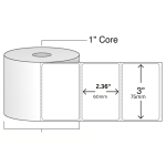 75mm x 60mm / 3 x 2inch Thermal Transfer Barcode Label Sticker