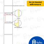 Weighting Scale Label  sticker 62x38mm (Red Color Printed) - Image 4