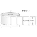 36mm x 41mm Transfer Thermal Barcode Label Sticker