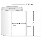 60mm x 100mm Transfer Thermal Barcode Label Sticker