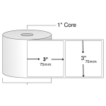 75mm x 75mm Transfer Thermal (TT) Barcode Label Sticker