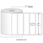 100mm x 25mm Direct-Thermal (DT) Barcode Label Sticker
