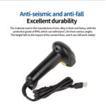 EVAWGIB DL-WJ08 1D Barcode Scanner – High-Speed Wired  Scanner for Retail, Inventory & POS - Image 3