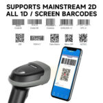 Henex H1100 2D Barcode Scanner  with out stand – High-Speed Wired Scanner for Retail, Inventory & POS Systems - Image 5