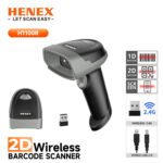 Henex H1100 2D Barcode Scanner  with out stand – High-Speed Wired Scanner for Retail, Inventory & POS Systems - Image 3