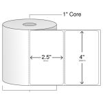 100mm x 60mm  Direct Thermal Barcode Label Sticker