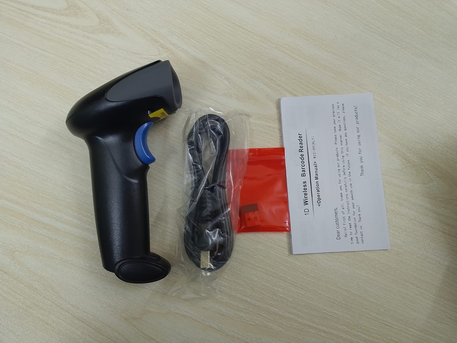 Whatsapp Image 2026-09-13 At 12.00.53 Pm (2) SCANTEK WJ-13 -1D Wireless Barcode Scanner -High-Speed Wireless Scanner for Retail, Inventory & POS - Image 1